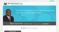 Desktop Screenshot of morrismoyejrbailbonding.com