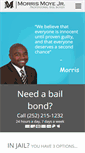 Mobile Screenshot of morrismoyejrbailbonding.com